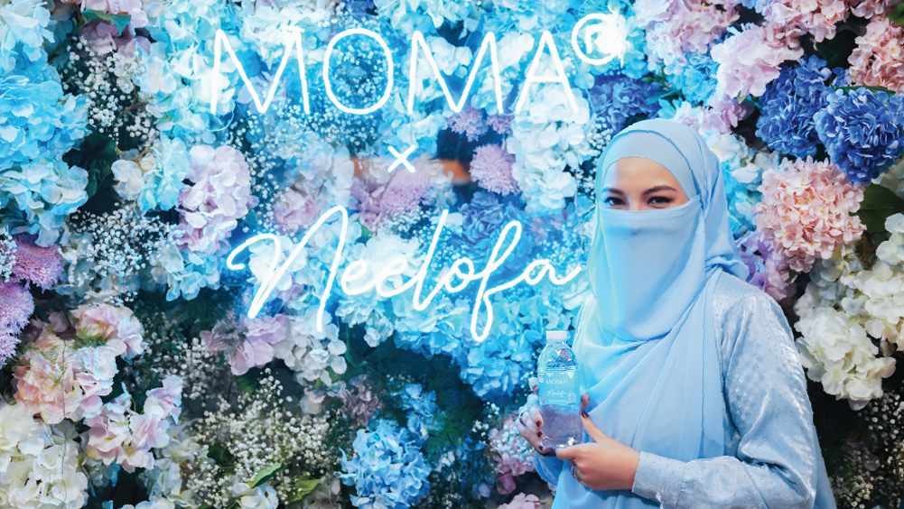 Neelofa x MOMAwater